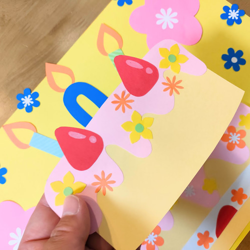 数字選択可 バースデーケーキ 誕生日 壁面 飾り アルバム フォト