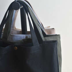 再販⭐︎ミニトートバッグ/ジムバッグ/キャンバス/シンプル 18枚目の画像