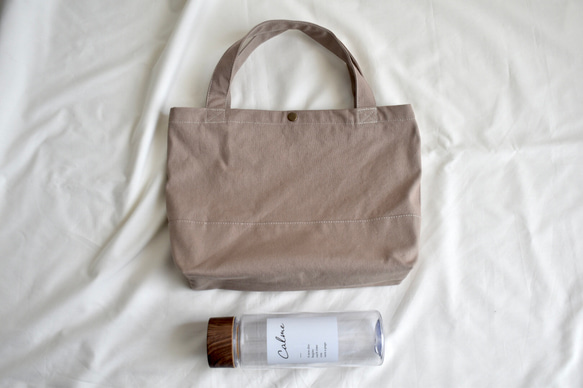 再販⭐︎ミニトートバッグ/ジムバッグ/キャンバス/シンプル 8枚目の画像