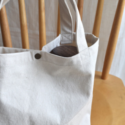 再販⭐︎ミニトートバッグ/ジムバッグ/キャンバス/シンプル 6枚目の画像