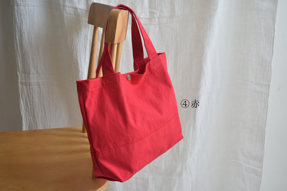 再販⭐︎ミニトートバッグ/ジムバッグ/キャンバス/シンプル 12枚目の画像