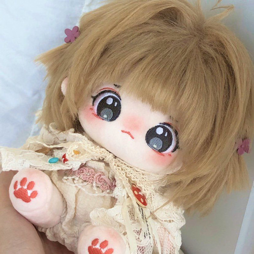 20cm 着せ替えぬいぐるみ 無属性 女の子 8歳 着せ替え人形 綿人形