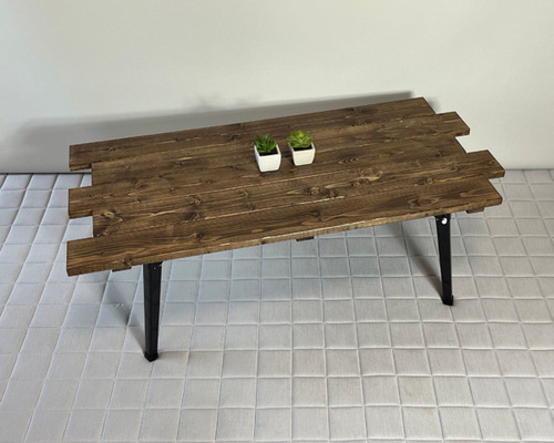 折りたたみ　デザインテーブル　ウォルナット 8913bd00b3735134cf5ba5cdcaf289