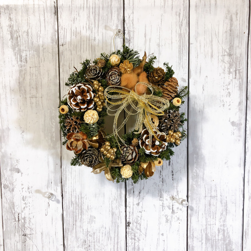 クリスマスリースキット ハンドメイドキット 手作りキット 14cm