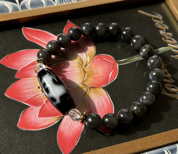 開光 麒麟天珠 ブレスレット dzi ＊ ΚΑйON ＊ 通販 17847331｜Creema