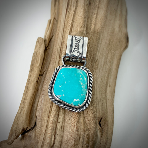 バハ カリフォルニア ターコイズ トルコ石 シルバー ネックレス  