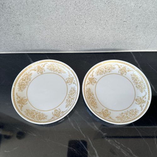 新品/未使用】《ハンドメイド》ポーセラーツ/プレートセット 中皿 