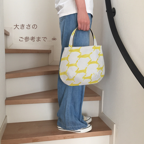 再販です⚮̈ ぷっくりまあるいタックバッグ⚮̈ minä perhonen