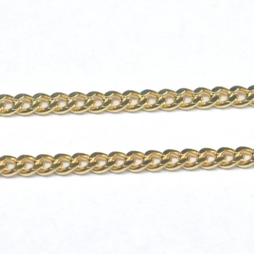 地金＊18金【喜平チェーンネックレス 50cm 約2.0g】黒化粧箱入