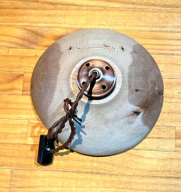 生木のアベマキのペンダントライト中 