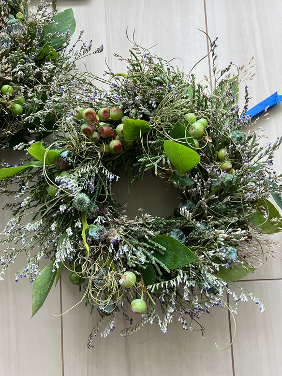 ナチュラルリース〜ススキ