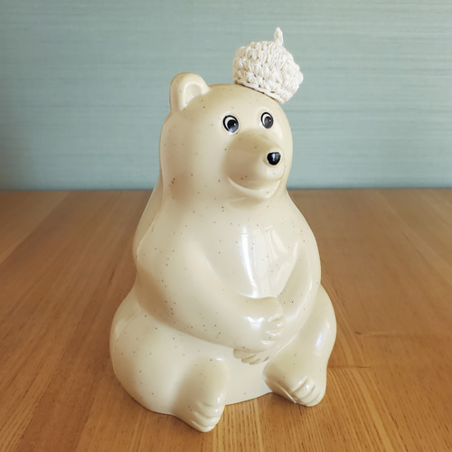 ベレー帽(しろくま貯金箱用小物) その他インテリア雑貨 mica.t