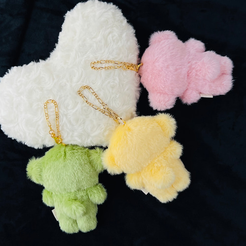 即日発送】病みかわクマちゃん☆バッグチャーム[全6種類] ぬいぐるみ