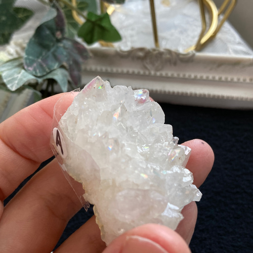 【超希少】原石 アナンダライトイリデッセントレインボークォーツ【IR2】 超希少】原石 アナンダライトイリデッセントレインボークォーツ【IR2】