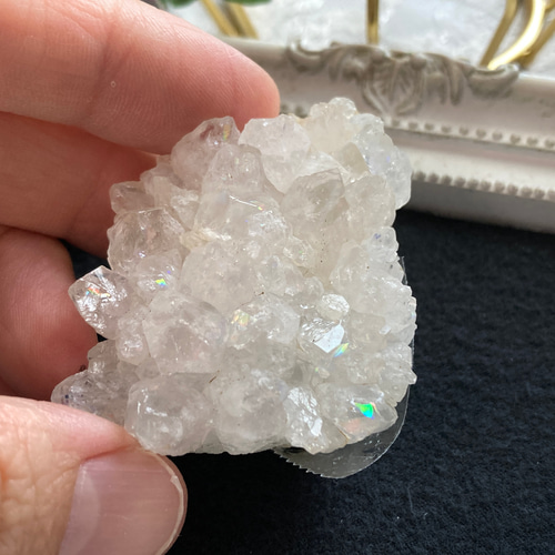 アナンダライト（天然レインボークォーツ）原石 A 天然石 マスカレード