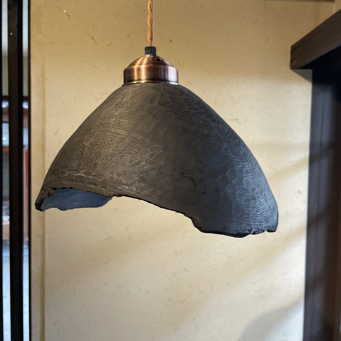 生木の栗のペンダントライト 0_f64ac381f3e0480b5ba72c2264e3