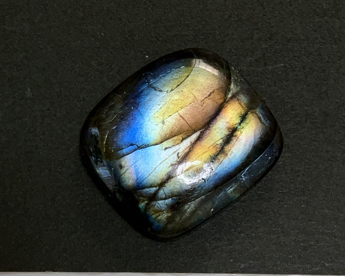 ラブラドライト[722] 24x22mm 34Cts 天然石 ／ ルース ／カボション