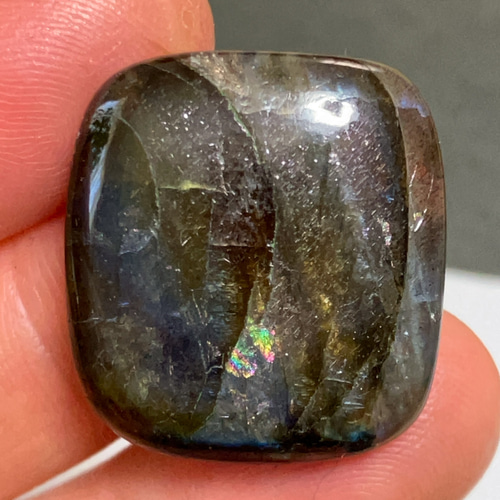 ラブラドライト[722] 24x22mm 34Cts 天然石 ／ ルース ／カボション