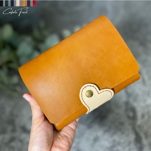 ◇7色・通帳・母子手帳・お薬手帳・化粧ポーチ・パスポート・本革  