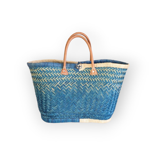 Blue Blue カゴバッグIndigo