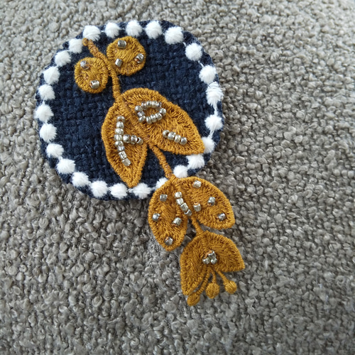 ミナペルホネン ☆ スカイフル & フォレストパレード ブローチ ♪