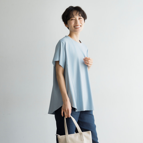 快適な着心地もお洒落も実現 半袖Tシャツ カットソー 240608-1 T