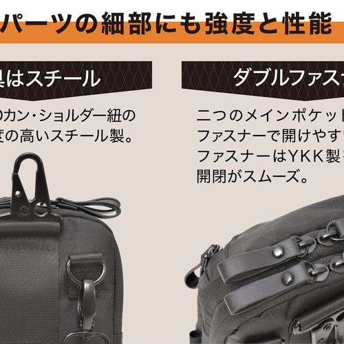 GRINER 【MonoMax掲載】 Zpac スマホポーチ スキミング防止 撥水