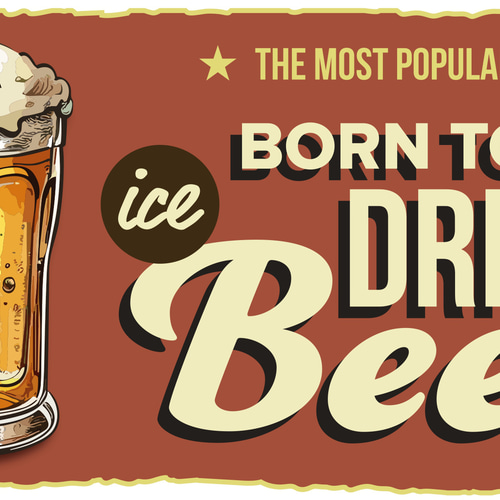 Lサイズ】BEER ビール 生ビール ジョッキ パブ スナック カフェ バー