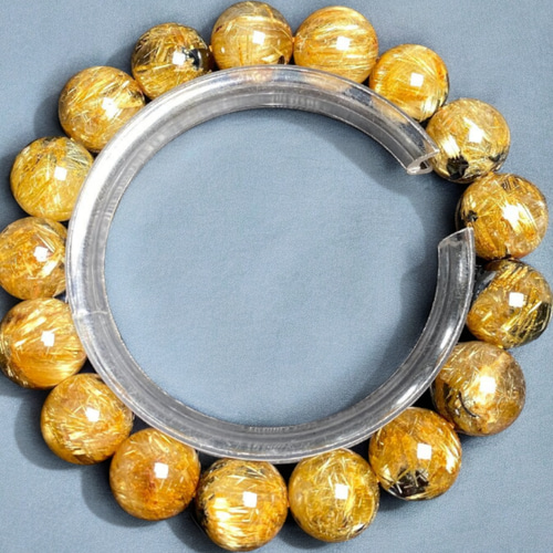 太陽放射タイチンルチル[d6xU]極品位 約13mm ブレスレット 陰陽師 通販  