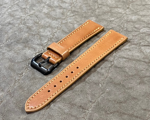 【新品】KREIS クライス コードバン 時計ベルト ネイビー ラグ幅20mm 新品】KREIS クライス コードバン 時計ベルト ネイビー ラグ幅20mm