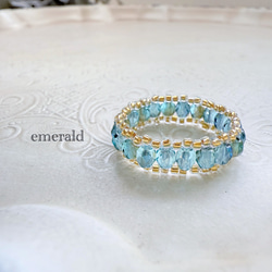 Swarovski スワロフスキー リング2個セット SWAROVSKI ☆ 2粒リング ☆ スワロフスキーリング 指輪・リング