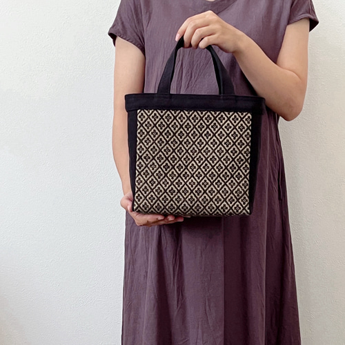 こぎん刺し トートバッグ 手さげ トートバッグ craft_e°ru 通販
