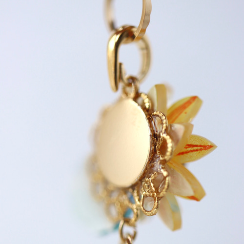Germana Perini ヴェネツィアガラス 7月ひまわりネックレス Germana Perini ヴェネツィアガラス 7月ひまわりネックレス