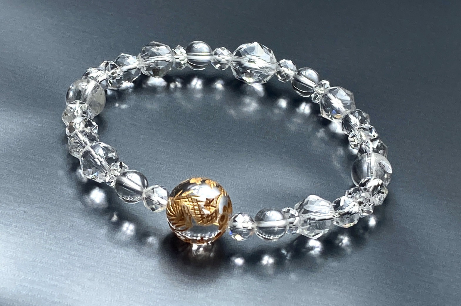 【◆九頭龍の天晶石・九頭龍大神◆大玉・九頭龍彫り水晶　戸隠山御神水浄化】変革　流れを変える　守護　浄化　ヒマラヤ水晶