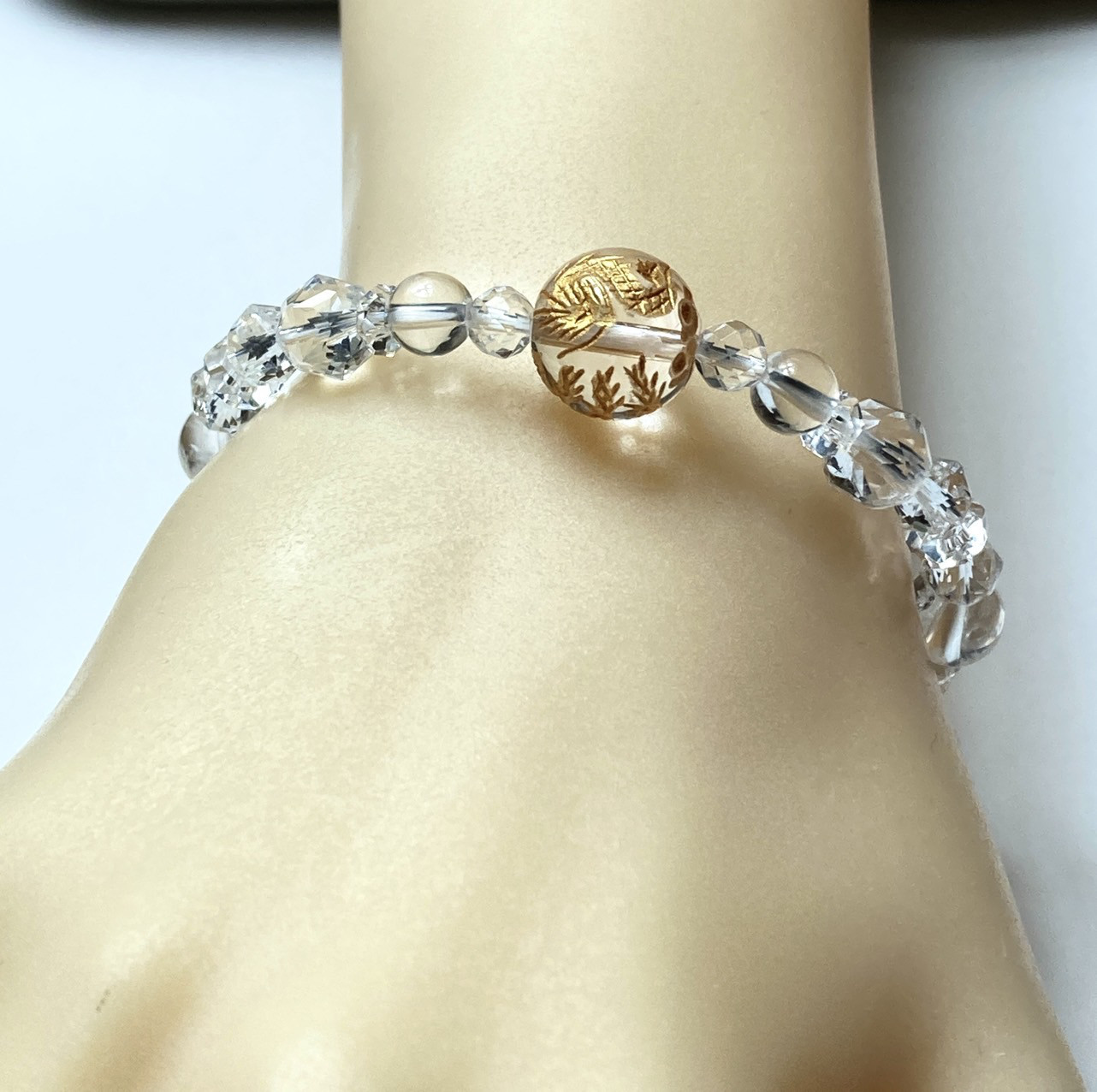 【◆九頭龍の天晶石・九頭龍大神◆大玉・九頭龍彫り水晶　戸隠山御神水浄化】変革　流れを変える　守護　浄化　ヒマラヤ水晶