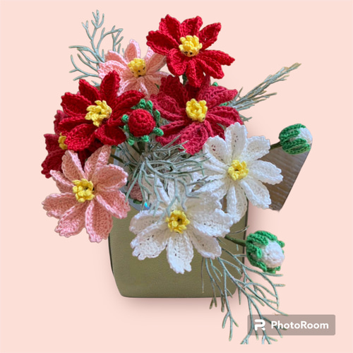 枯れない花束 コスモス 秋桜 一輪挿し 一輪挿し・花瓶・花器 cony 通販