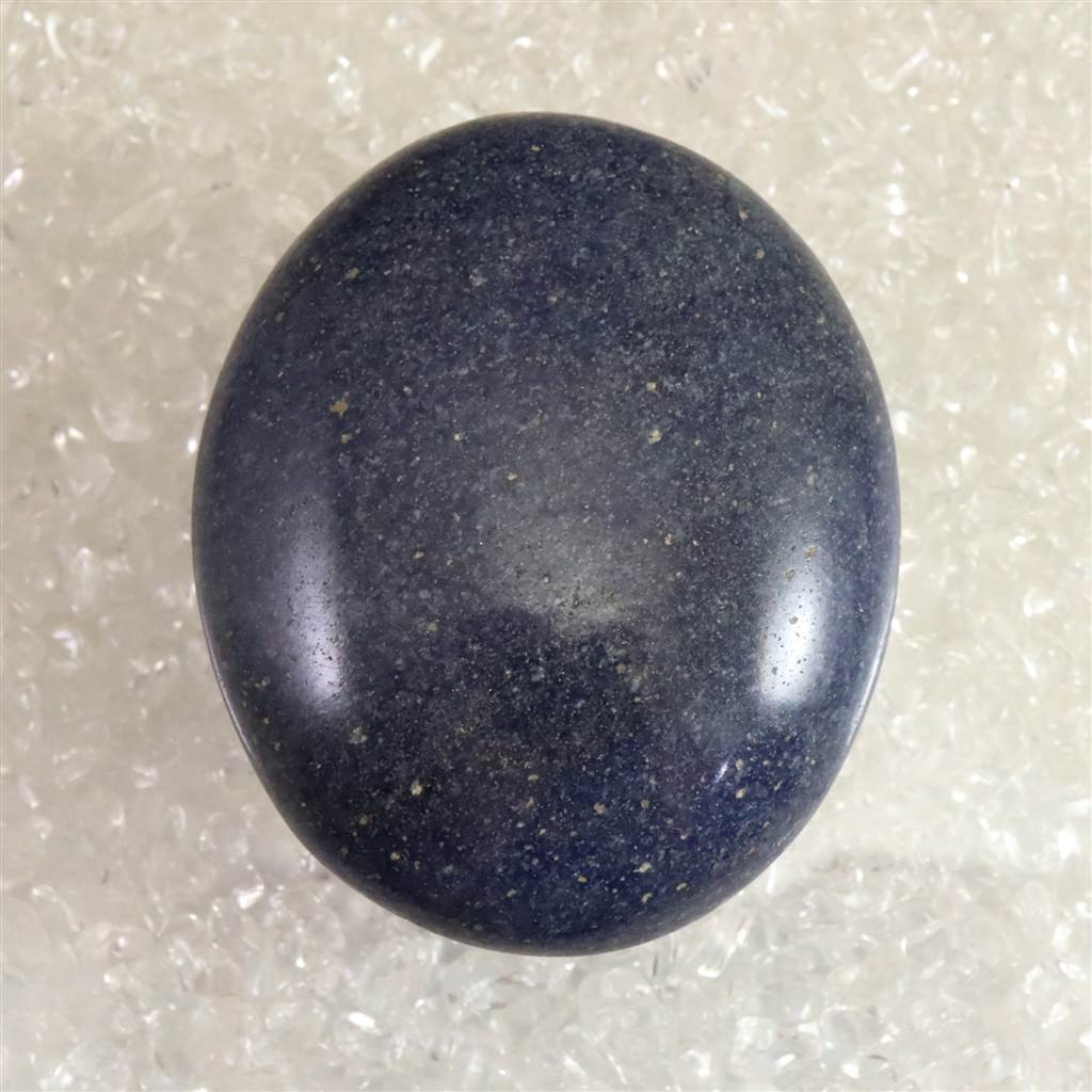 H&E社 デュモルチェライト 66mmパームストーン 128.8g #55997        Ω