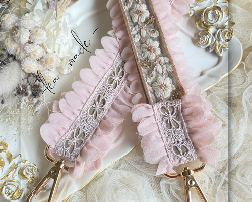 インド刺繍リボン　ショルダー Amazon | アウトレット品インド刺繍リボンショルダーストラップ