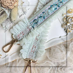 【完売間近】二コルミラー 黒x赤薔薇刺繍リボンストラップミディ 完売間近】二コルミラー 黒x赤薔薇刺繍リボンストラップミディ