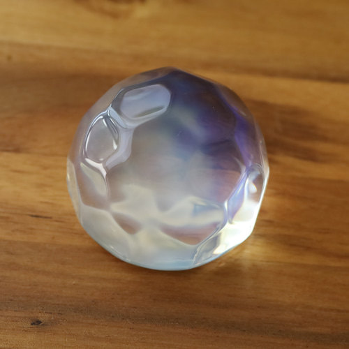 Glass Eye Studio 波模様 ガラスオブジェ ペーパーウェイト Glass eye studio - Etsy 日本