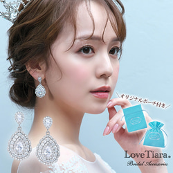 フルブルームジルコニアネックレス＆イヤリング/ピアス RL-28