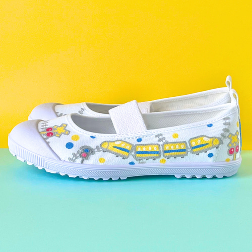 アロマストーンベビーシューズ3点セット(イエロー)