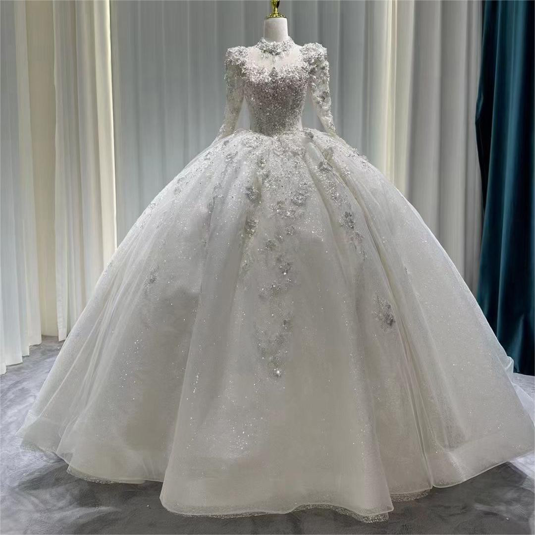 豪華！たっぷりビジュー 美品 長袖 ビスチェ サイズオーダー可能  