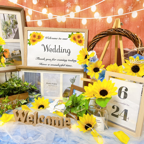 受注制作 ウェルカムスペース 結婚式 ウェルカムボード まとめ