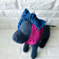 "数量限定"　bi-color クールタオルネックウォーマー「虫歯巻きにもなるよ」UVカット 3枚目の画像