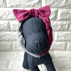 "数量限定"　bi-color クールタオルネックウォーマー「虫歯巻きにもなるよ」UVカット 5枚目の画像