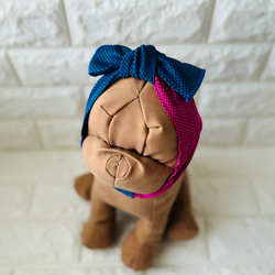 "数量限定"　bi-color クールタオルネックウォーマー「虫歯巻きにもなるよ」UVカット 11枚目の画像