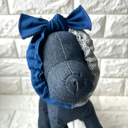 "数量限定"　bi-color クールタオルネックウォーマー「虫歯巻きにもなるよ」UVカット 7枚目の画像