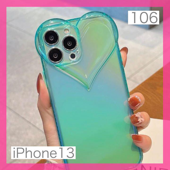 iPhone13 ケース 韓国 くも グリーン iPhoneケース 透明 アイフォンケース iPhone14 13 pro promax