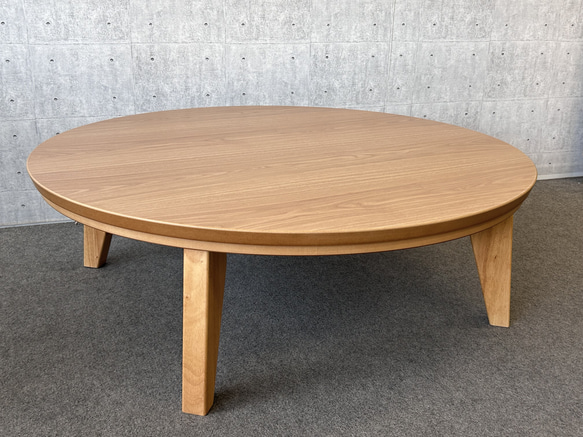 120丸 コタツ 国産 オーク突き板 こたつ easy F style 通販 120丸 コタツ 国産 オーク突き板 こたつ easy F style 通販